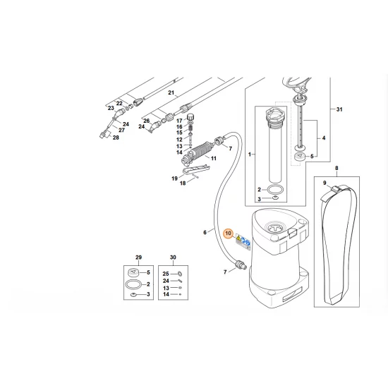 STIHL  Tabliczka informacyjna 4255 967 4011